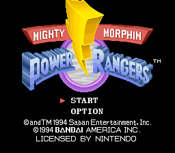 Mighty Morphin Power Rangers